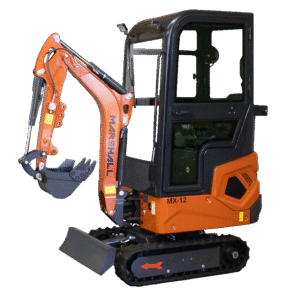 Mini escavadora Marshall MX-12C