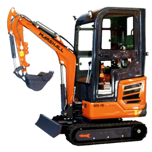 Mini escavadora Marshall MX-18C