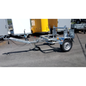 Remolque de transporte torreta 1500 Kgs cabrestante manual