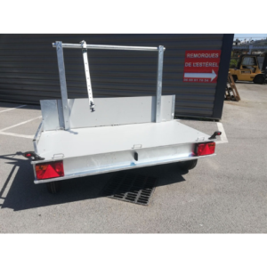 Reboque cross scooter e MP3