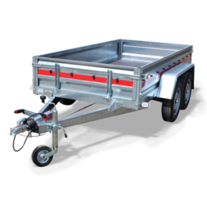 Reboques de plataforma com cortinas laterais